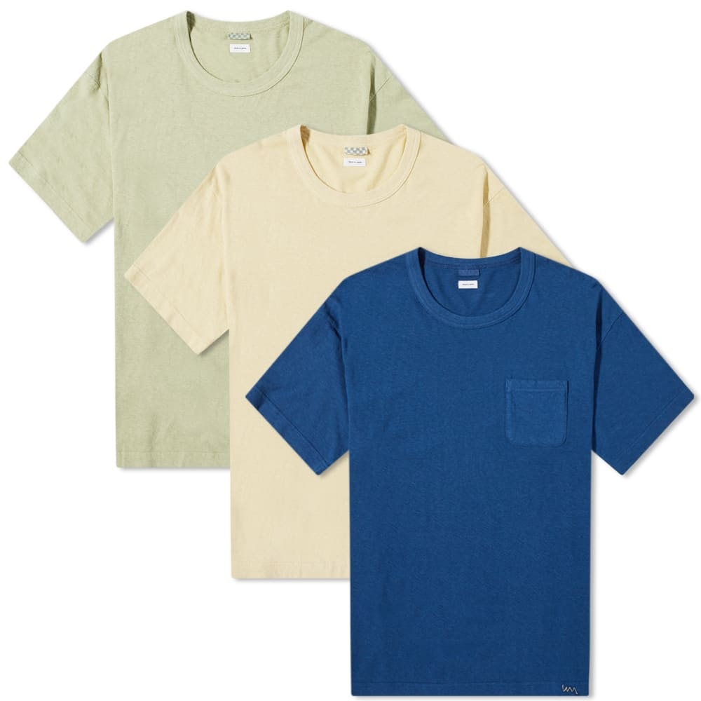 Visvim Sublig Jumbo 3-Pack Tee - 1