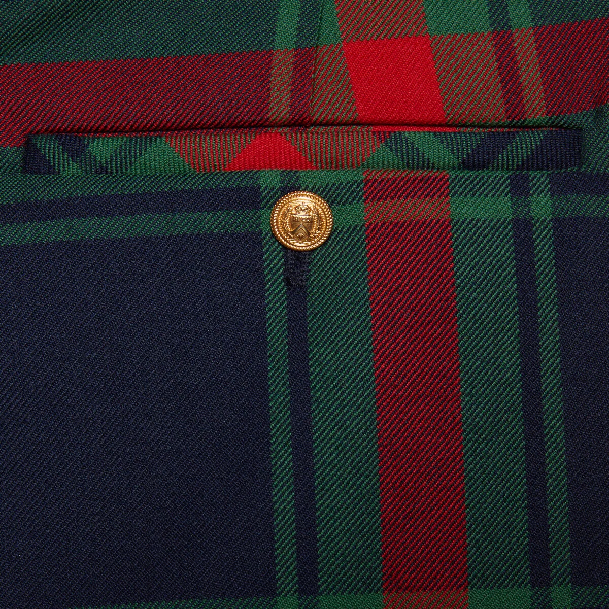 Tartan wool pant - 5