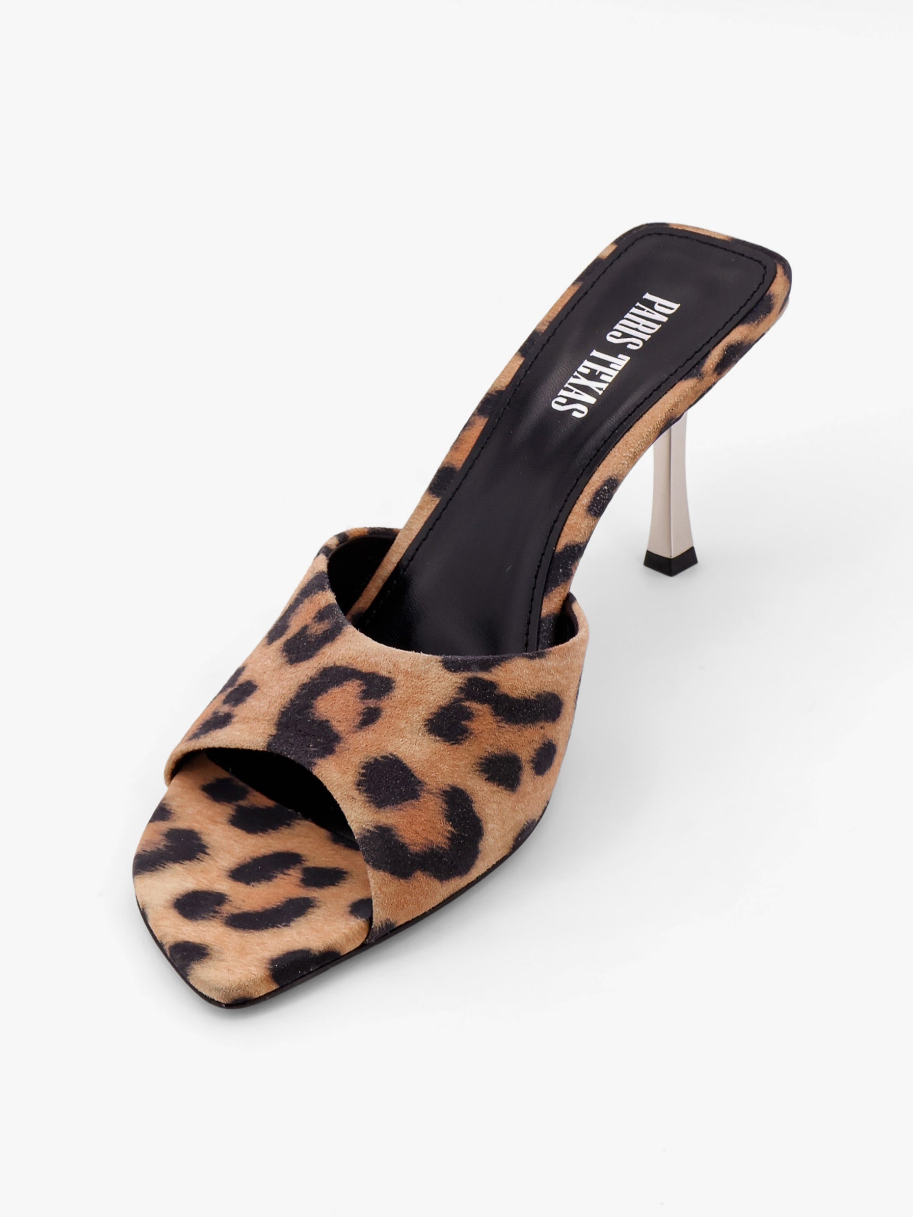 Paris Texas Lorena Suede Sandals With Animal Print - 4