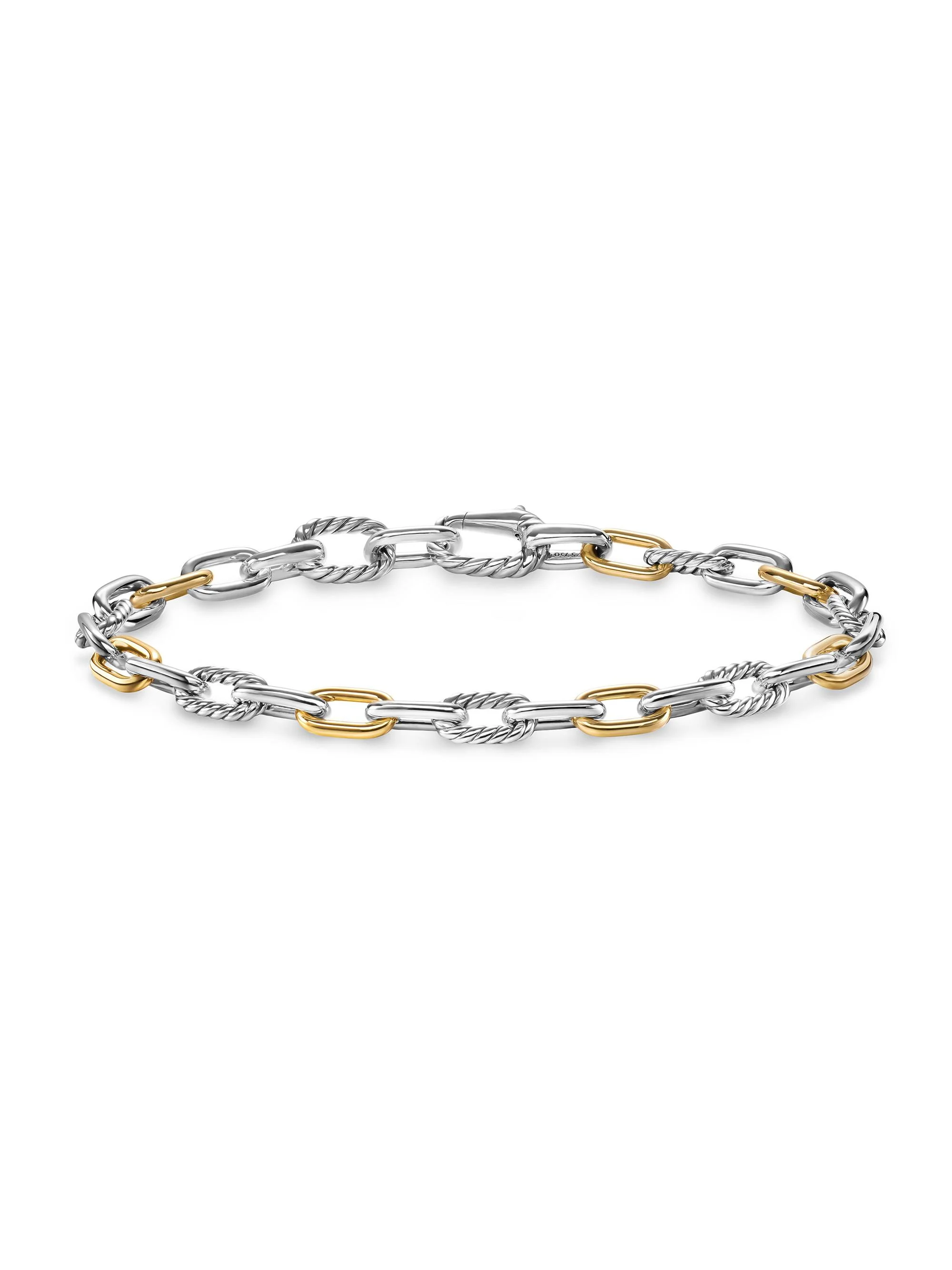 Men's DY Madison Chain Bracelet in Sterling Silver - Silver - 1