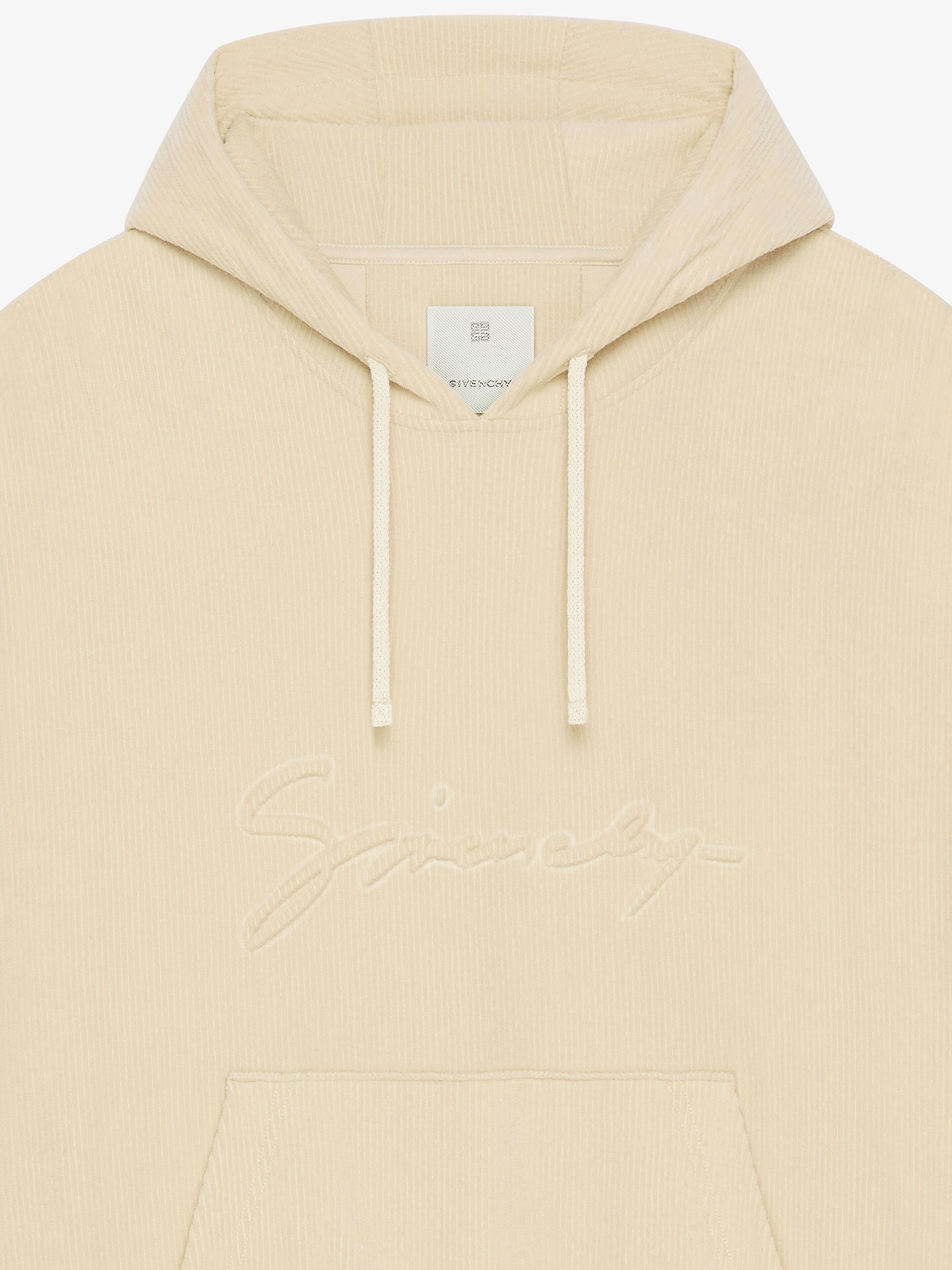 GIVENCHY HOODIE IN VELVET - 3