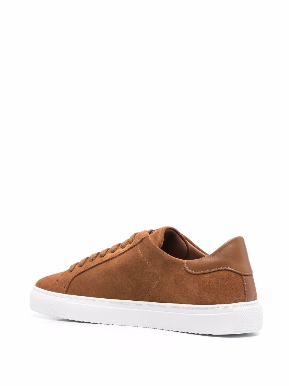 low-top suede sneakers - 3