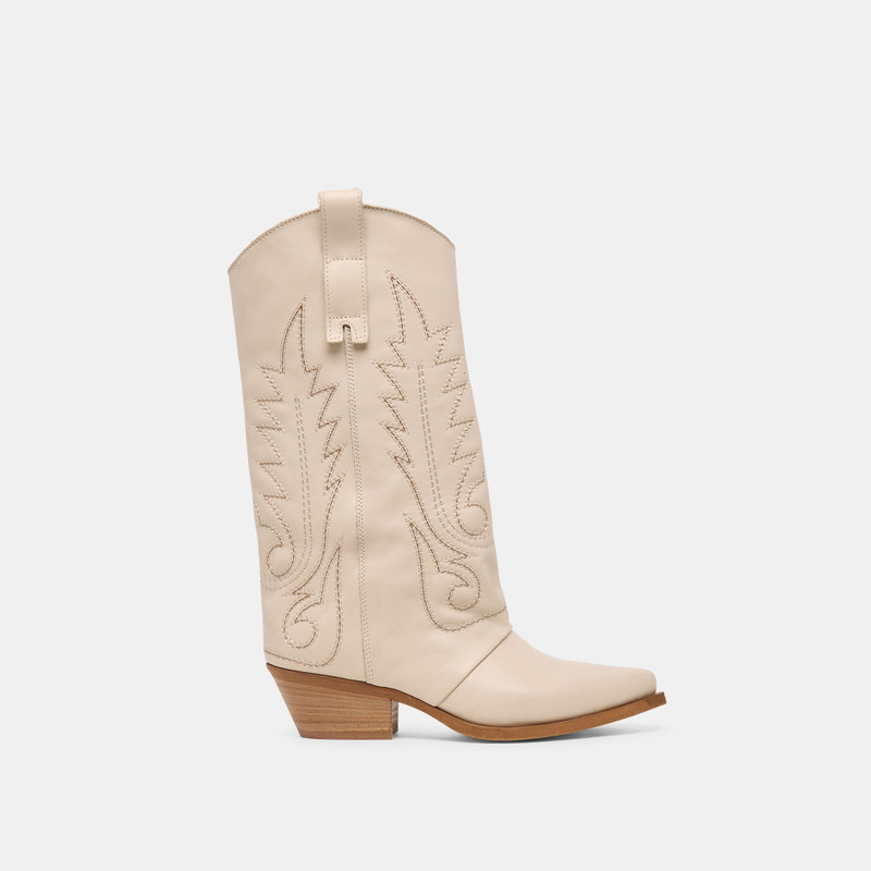 SAMMY BOOTS BONE LEATHER 1