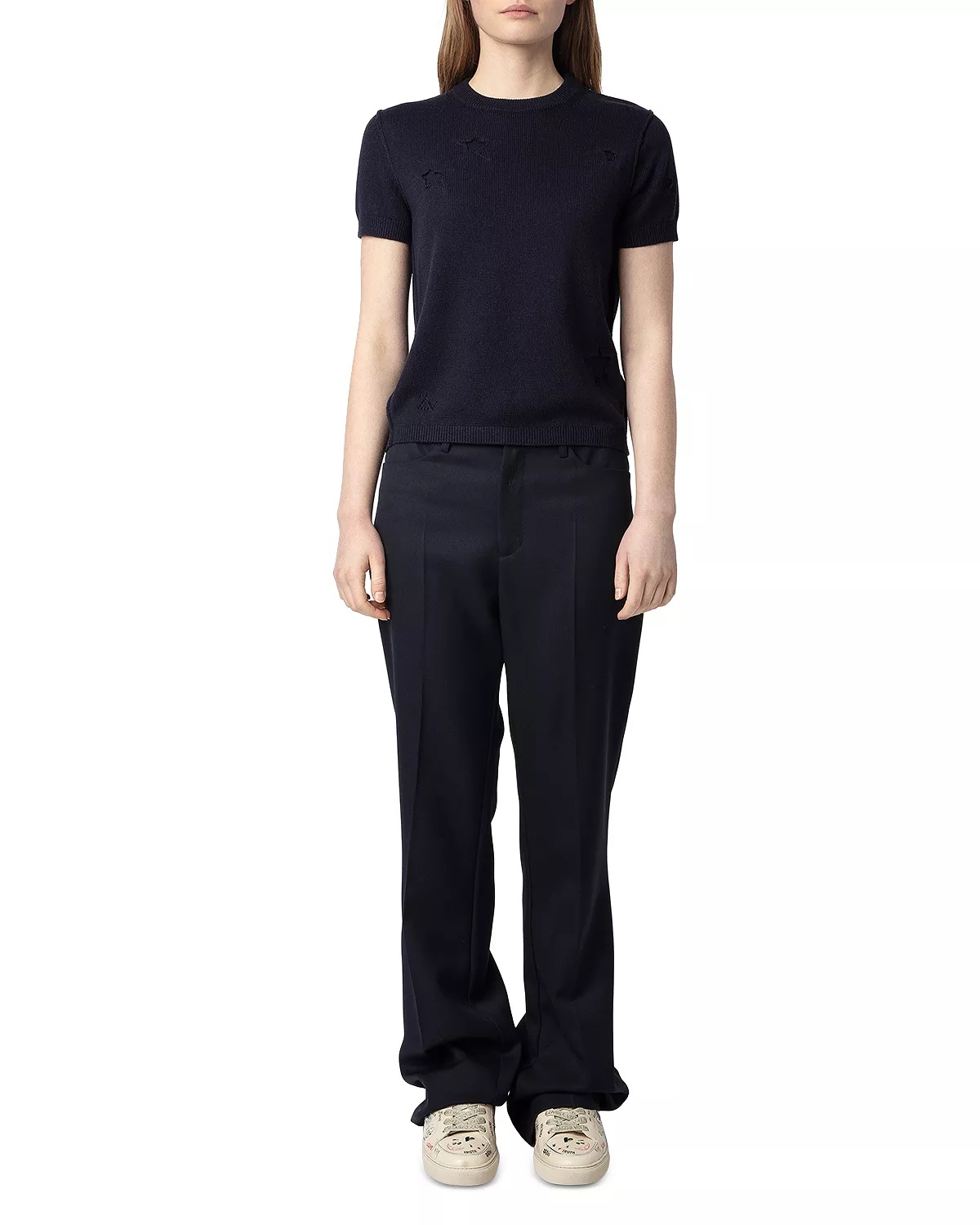 Bully Seco Stars Silk and Cashmere Sweater - 2