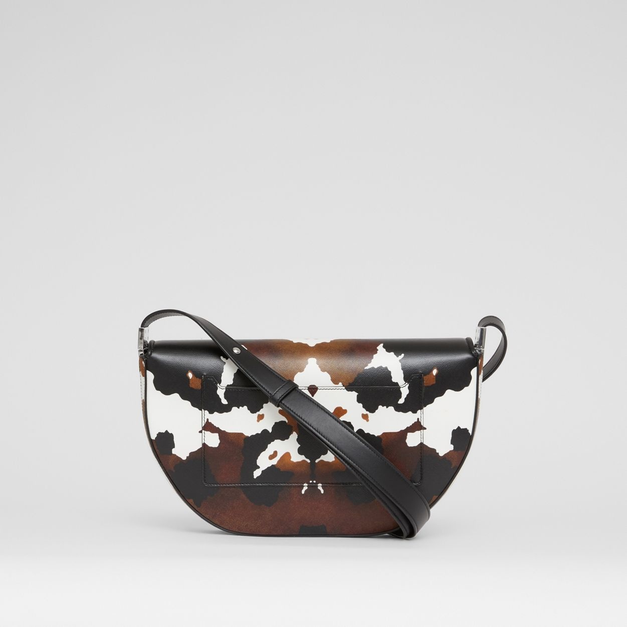 Medium Camouflage Print Leather Olympia Bag - 8
