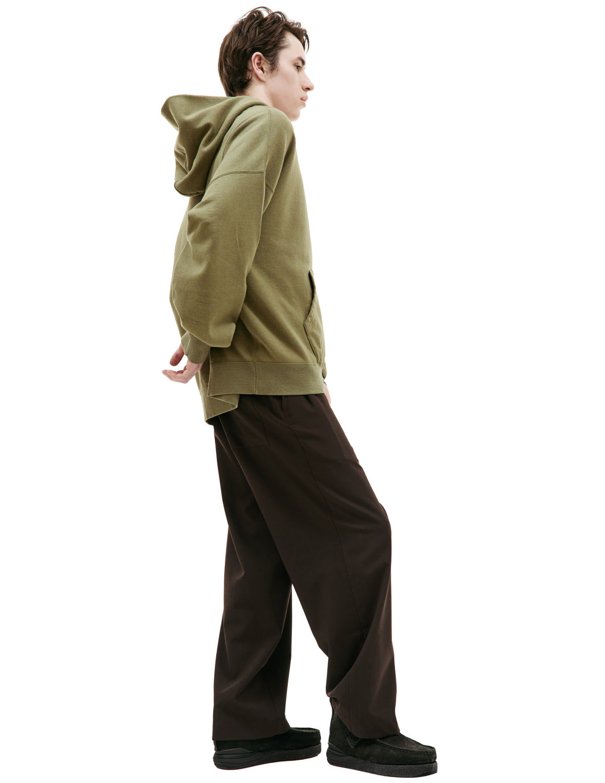 AMPLUS SB HOODIE P.O. (OLIVE) - 4