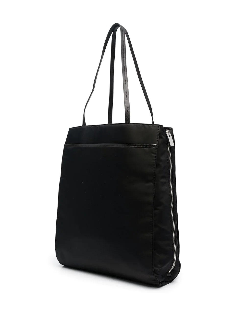 leather shopping tote - 3