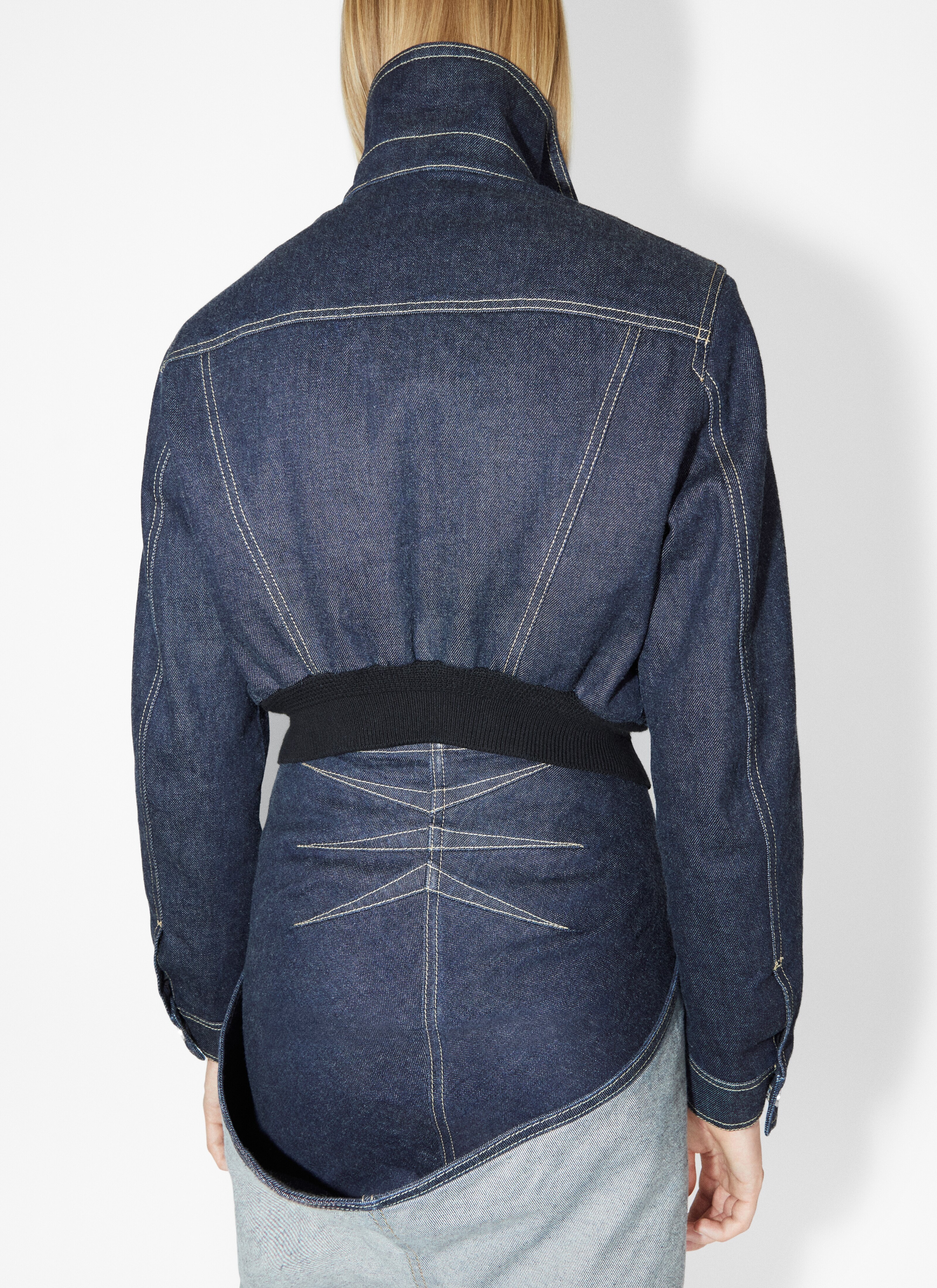 DENIM ZIP JACKET - 3