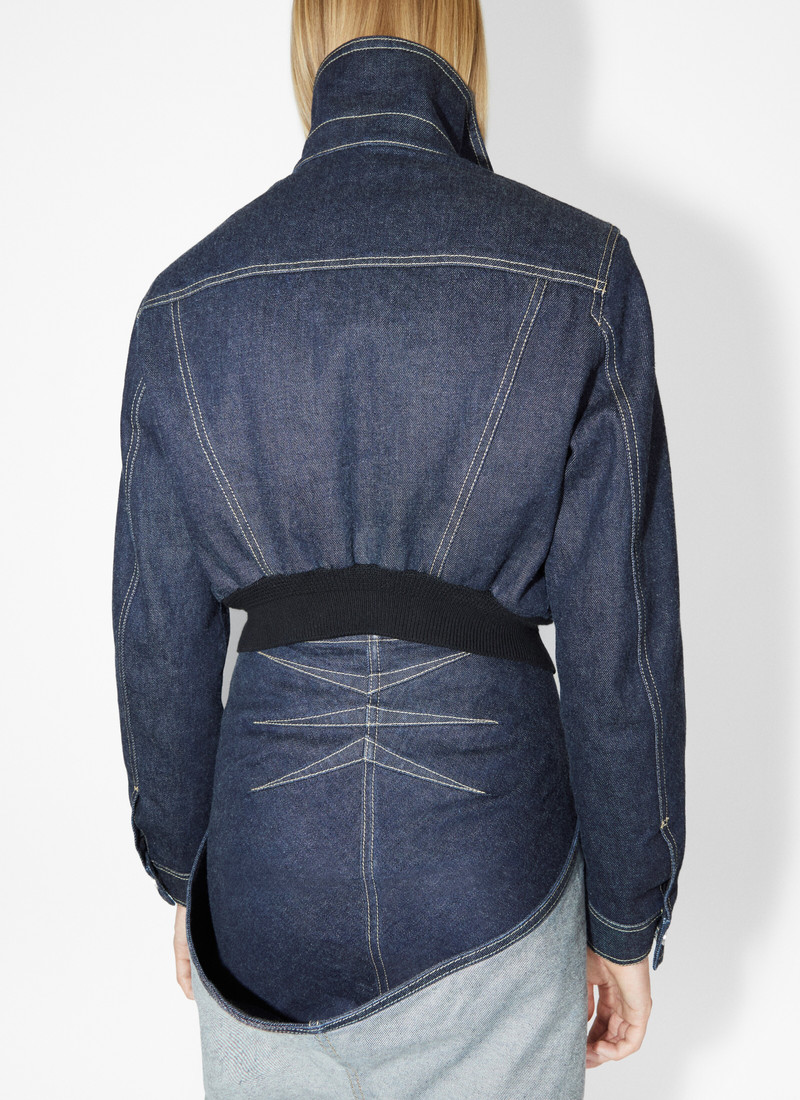 Alaïa DENIM ZIP JACKET outlook