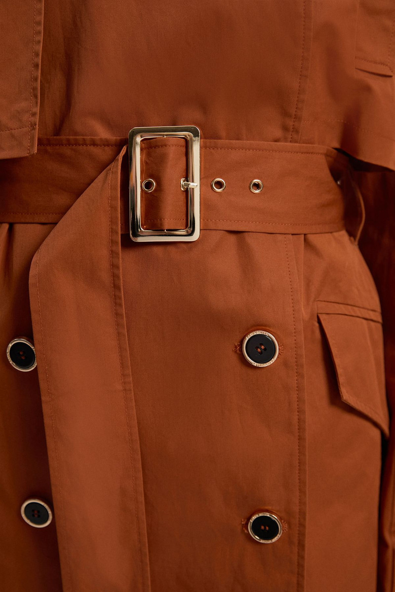 Relaxed Polished Trench Coat 5
