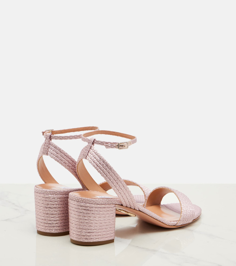 AQUAZZURA Sundance slingback sandals outlook
