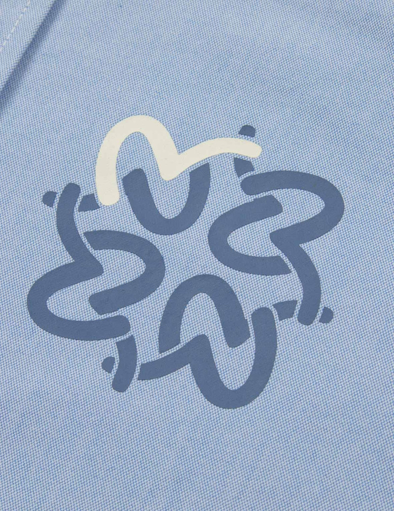 MULTI-SEAGULL PRINT REGULAR FIT OXFORD SHIRT 8