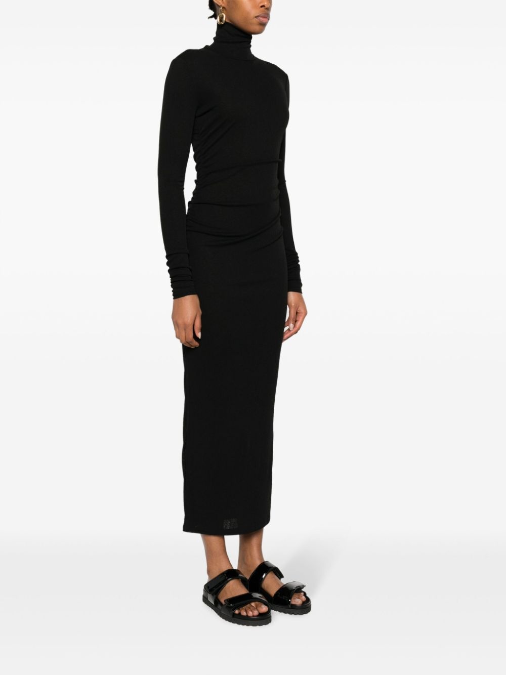 Cardia mesh-jersey midi dress - 3