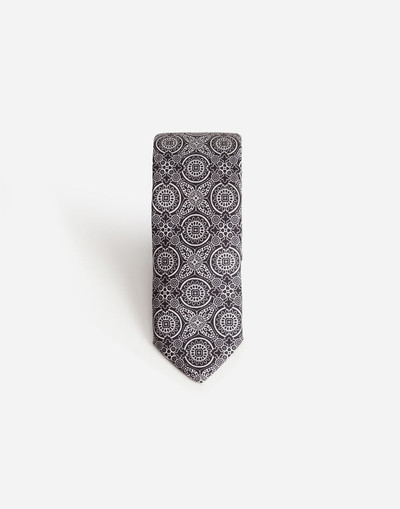 Dolce & Gabbana Tie-print silk jacquard blade tie (6 cm) outlook