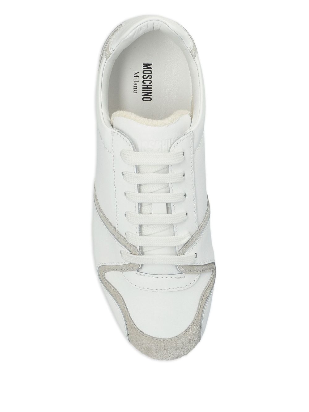 leather sneakers - 4