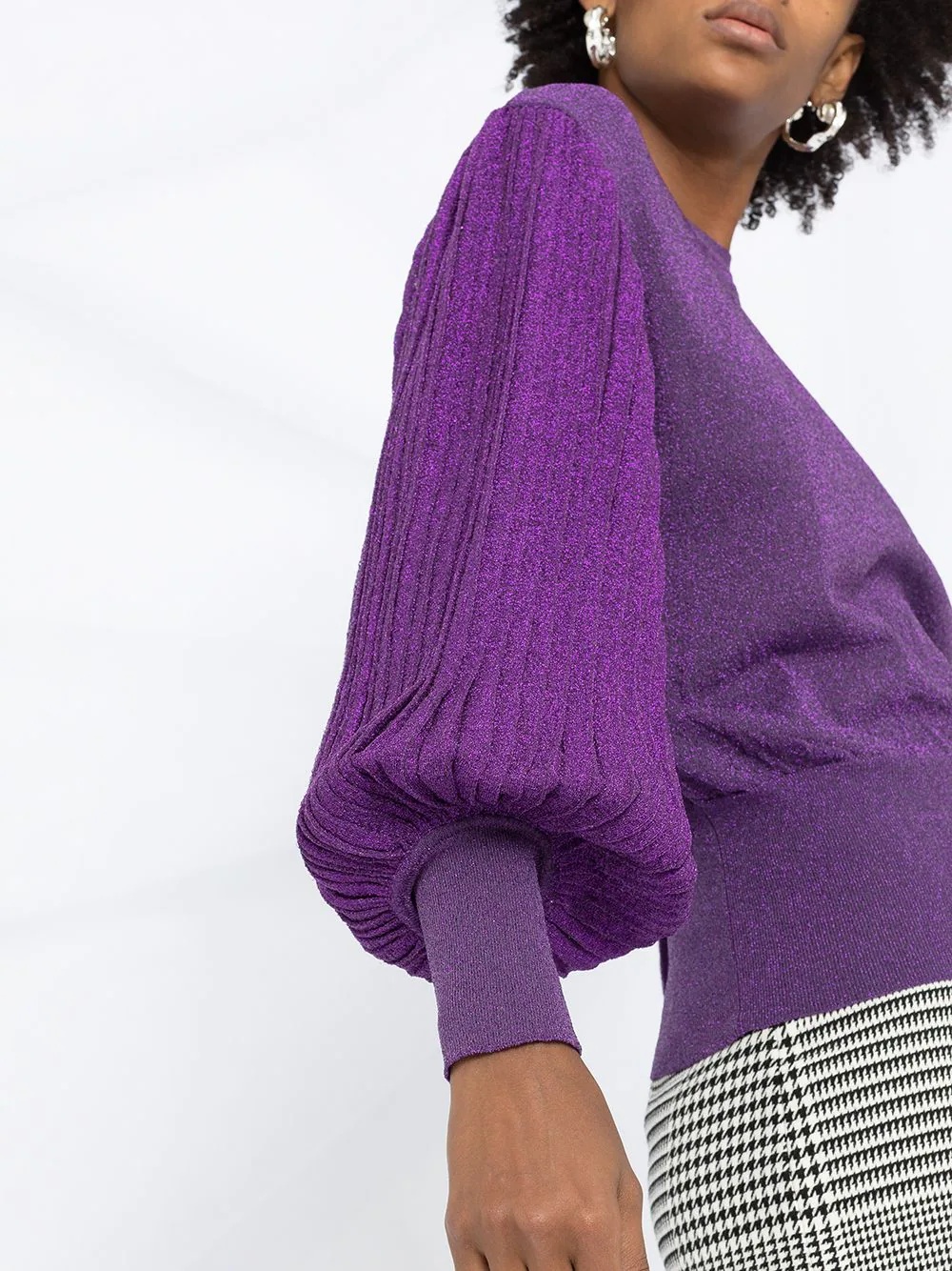 puff-sleeve jumper - 5