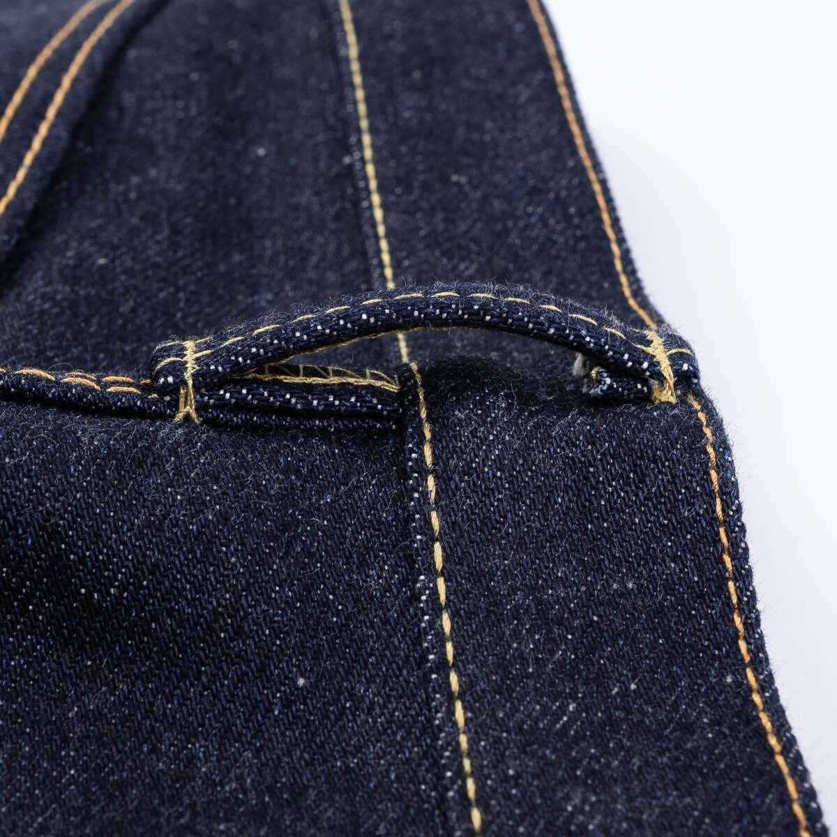 IH-777S-UHR 21/23oz Ultra Heavy Raw Selvedge Denim Slim Tapered Cut Jeans - Indigo - 7