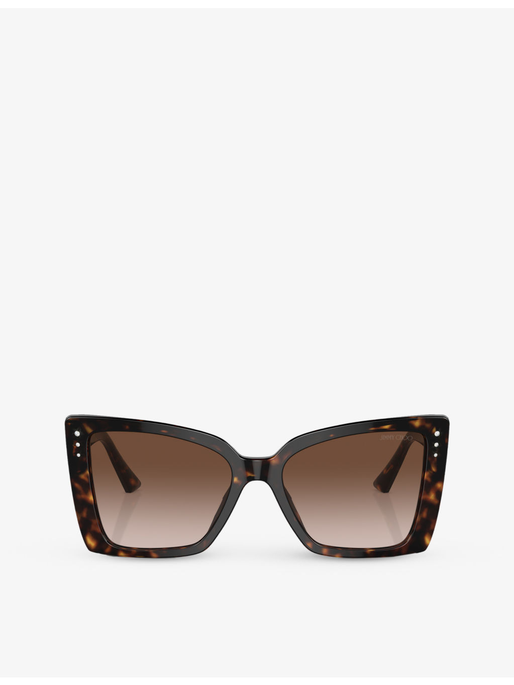 JC5012 square-frame tortoiseshell acetate sunglasses - 1