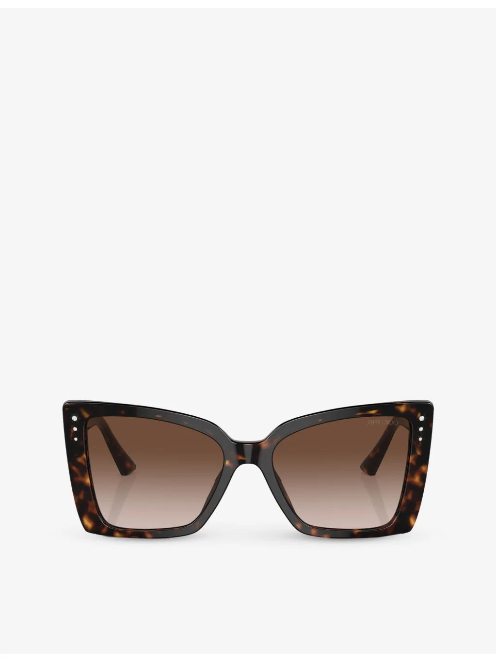 JC5012 square-frame tortoiseshell acetate sunglasses - 1