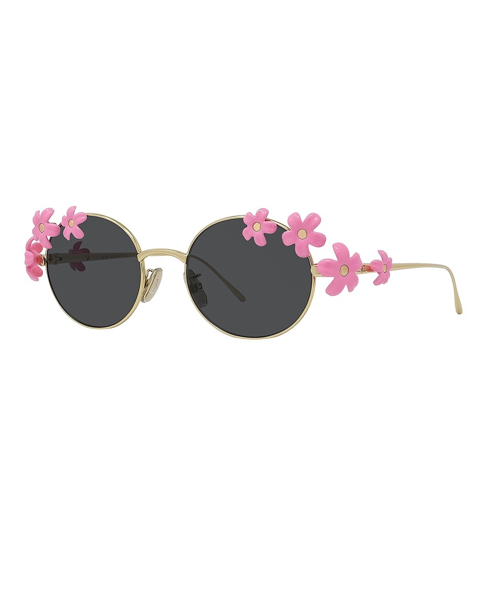 Flowers Round Sunglasses - 2