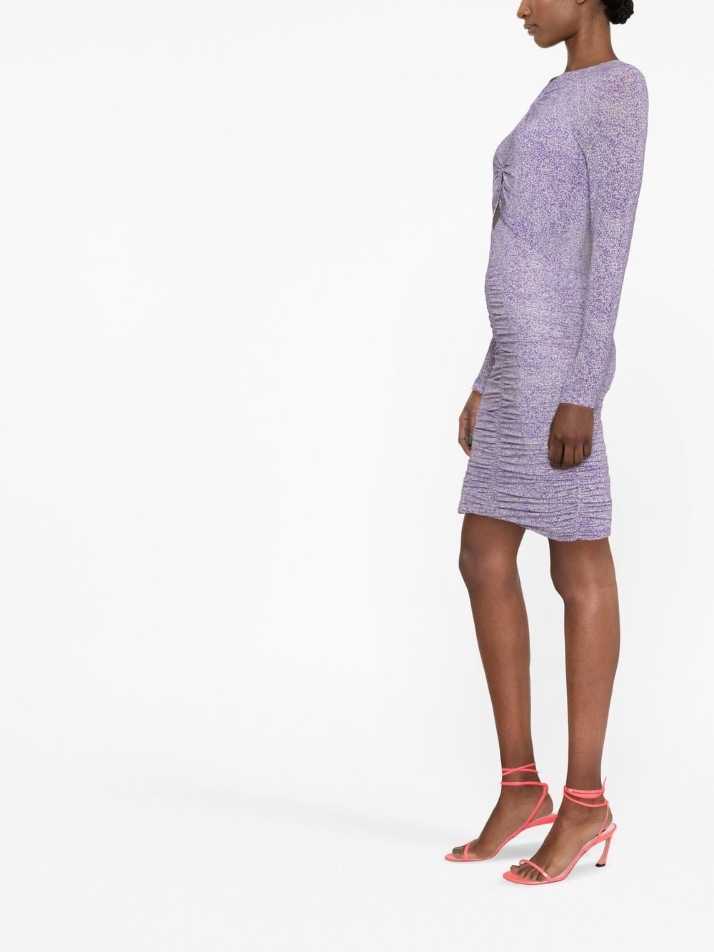cut-out minidress - 3