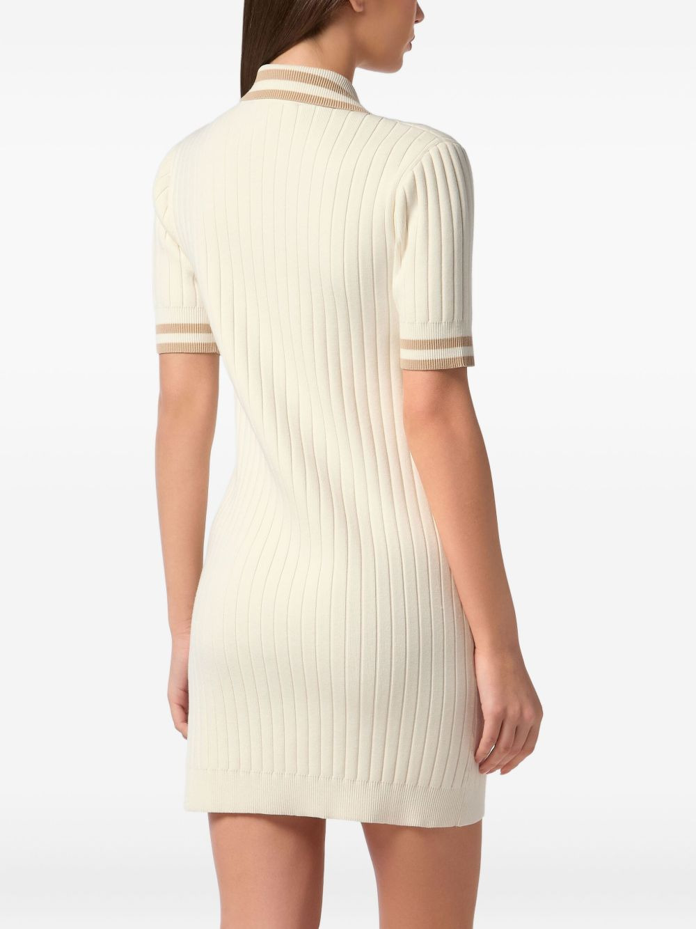knitted polo dress - 4