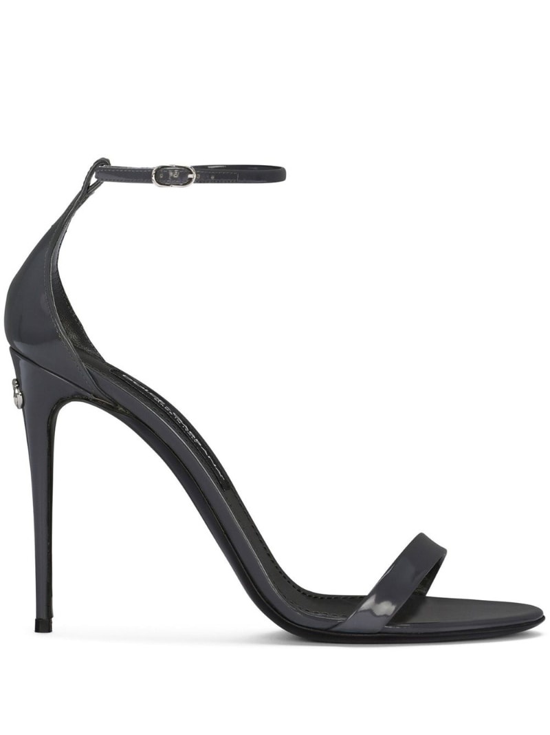 KIM DOLCE&GABBANA ankle-strap detail sandals - 1