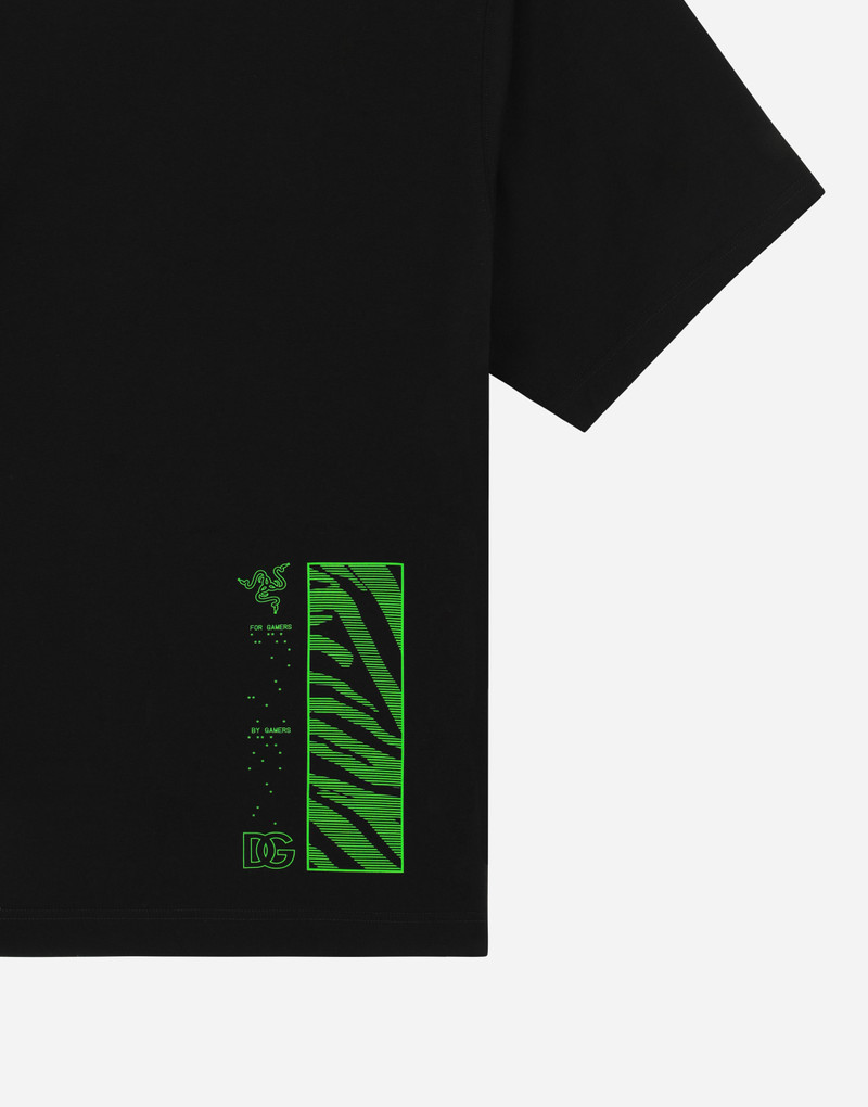 Cotton T-shirt with print RAZER 4