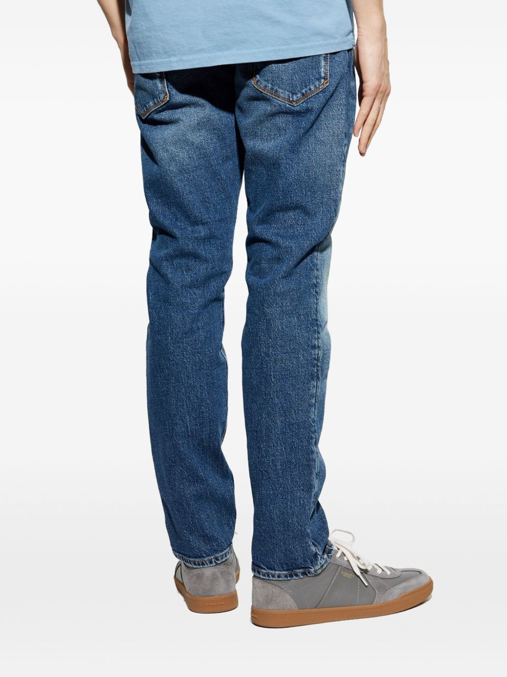 distressed-effect jeans - 4