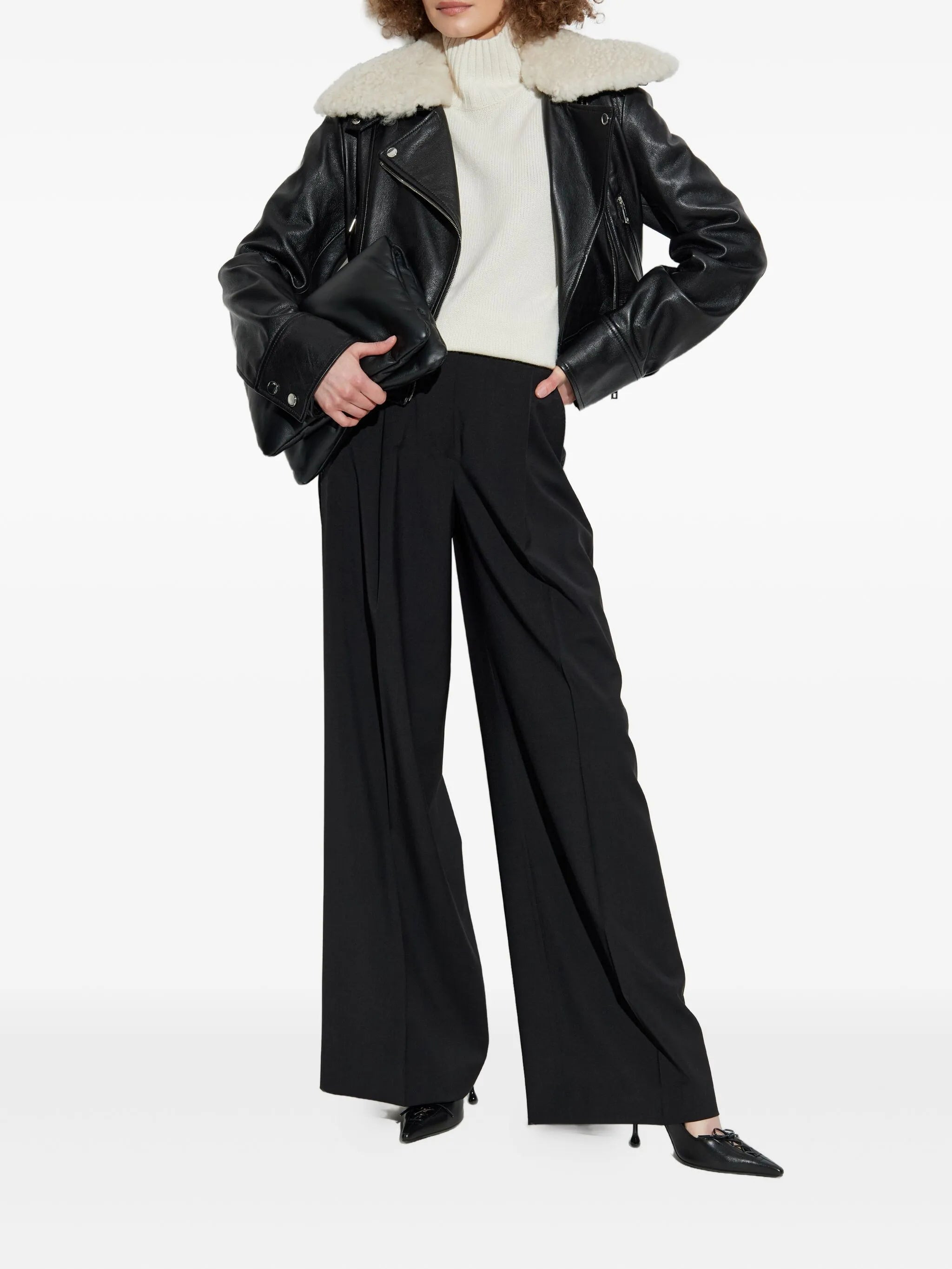 Max Mara High-neck Long-sleeve Sweater - 4