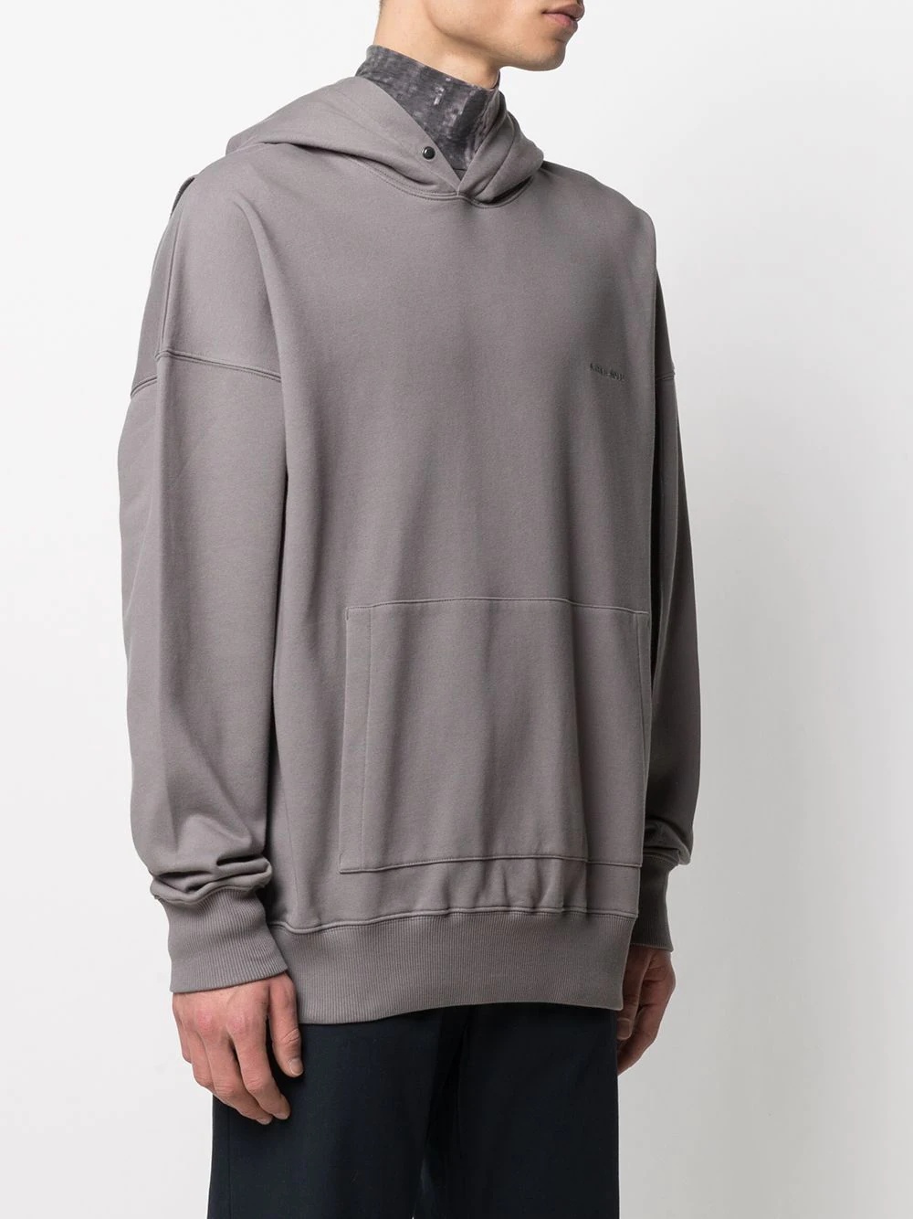 Dissection exposed seam hoodie - 3