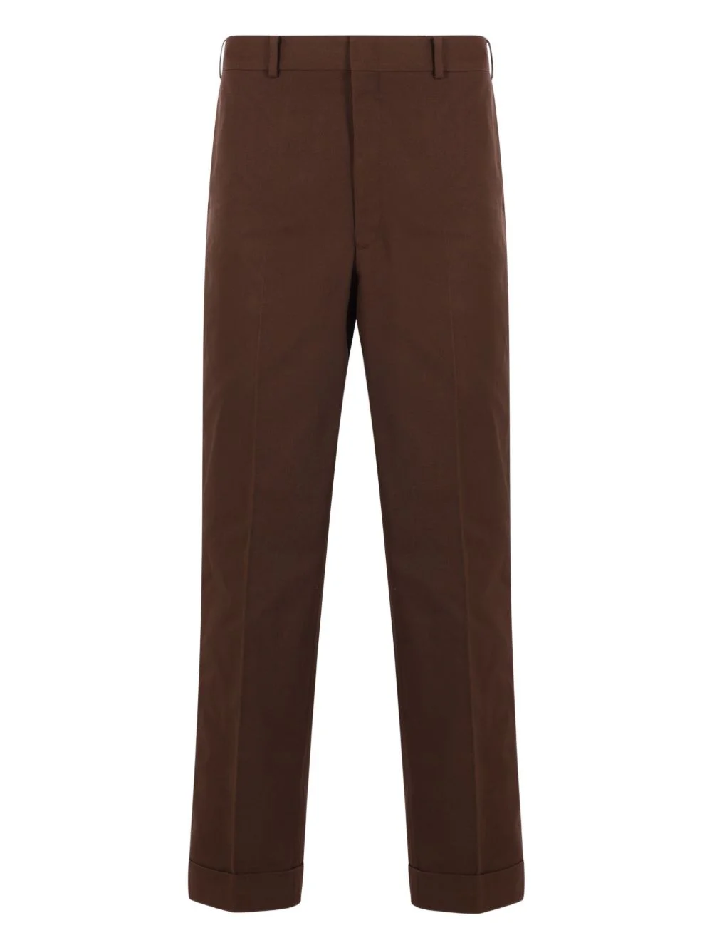 back-buckle trousers - 1