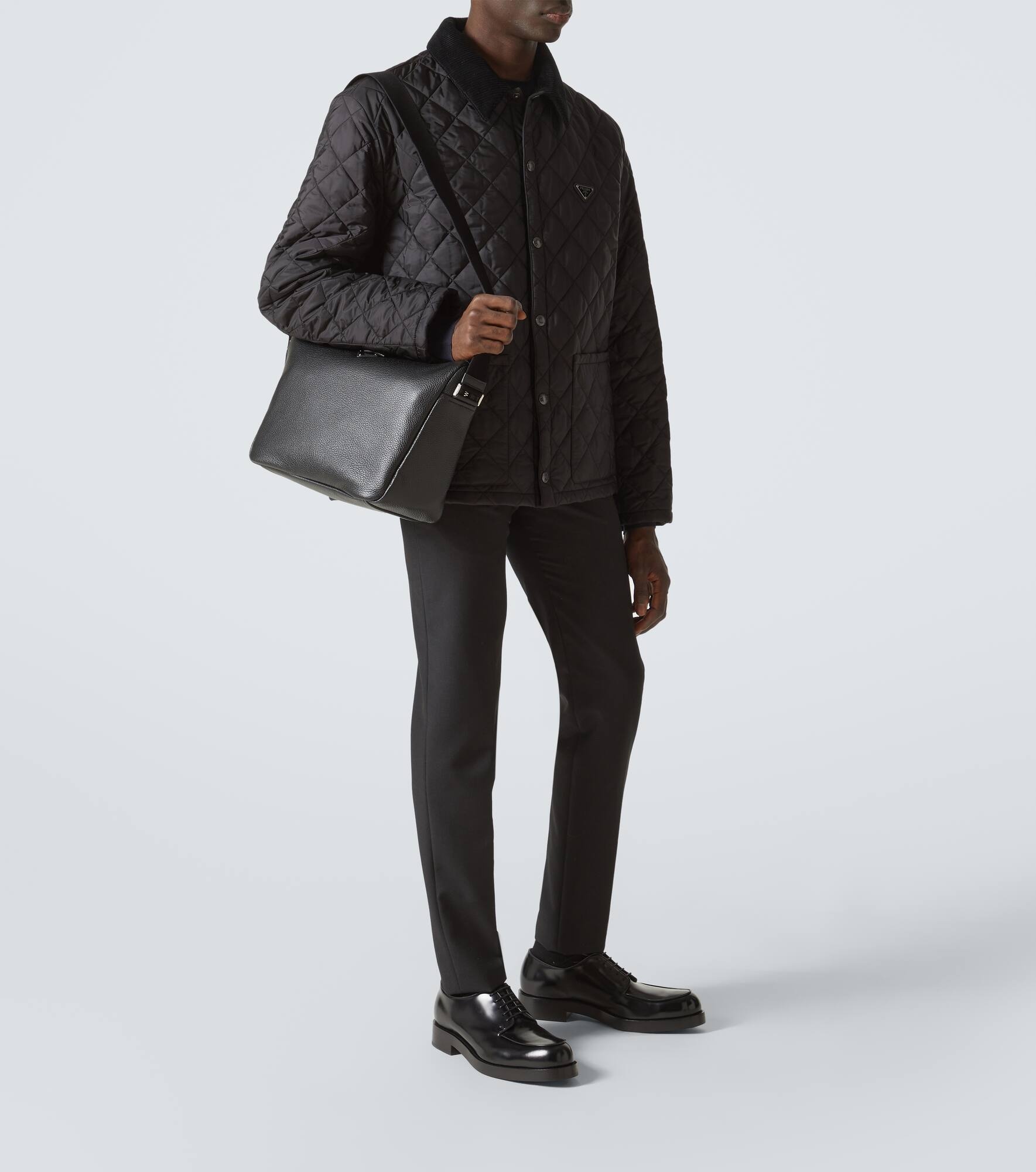 Leather shoulder bag - 7