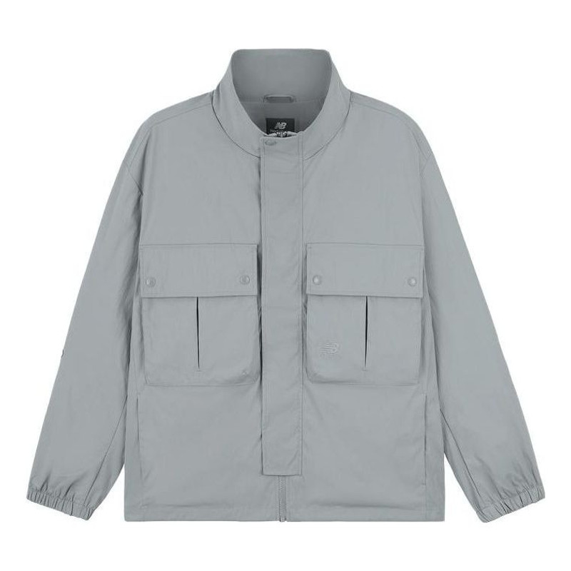 New Balance Fashion Lifestyle Jacket 'Grey' 5AD37111-DKG - 1