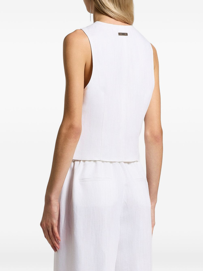V-neck buttoned vest 4