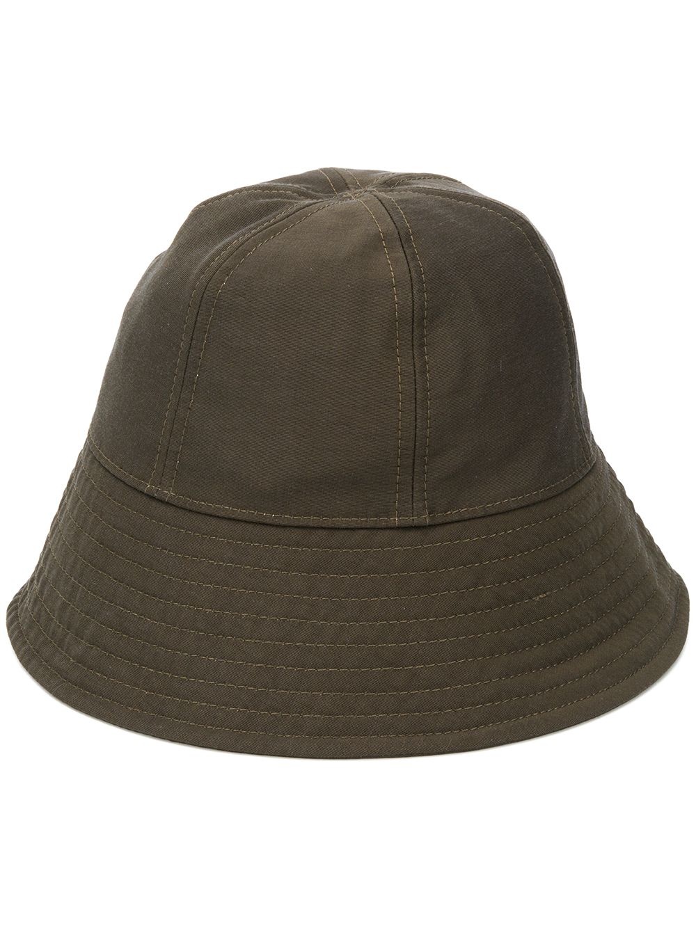 green bucket hat - 1