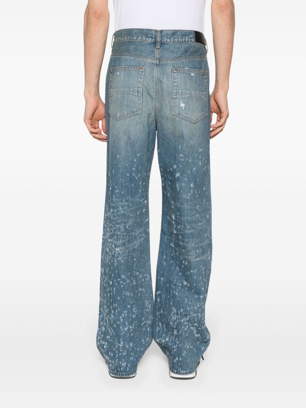 Shotgun mid-rise straight-leg jeans - 4