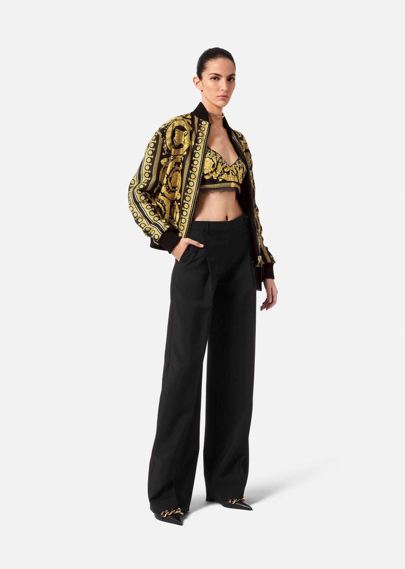 VERSACE Barocco Reversible Bomber Jacket outlook