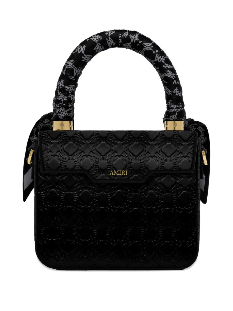 AMIRI micro Ma Quad embossed tote bag outlook