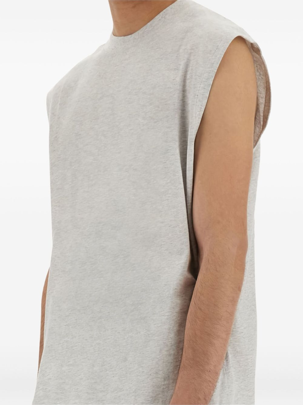 cotton sleeveless tank - 3