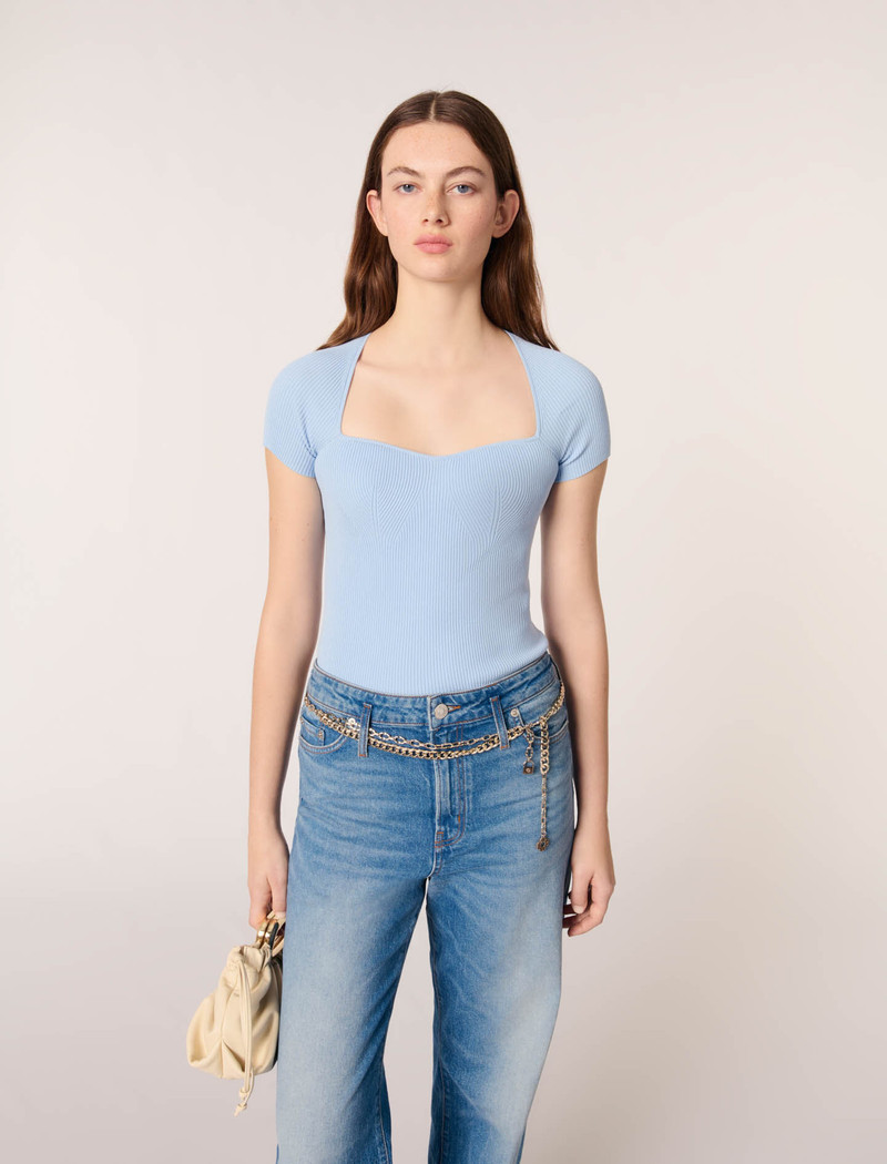 Rib knit top 5