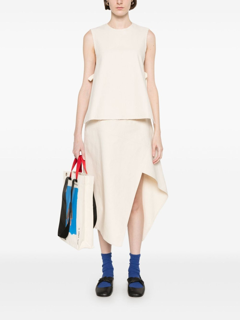 Plan C panelled midi skirt outlook