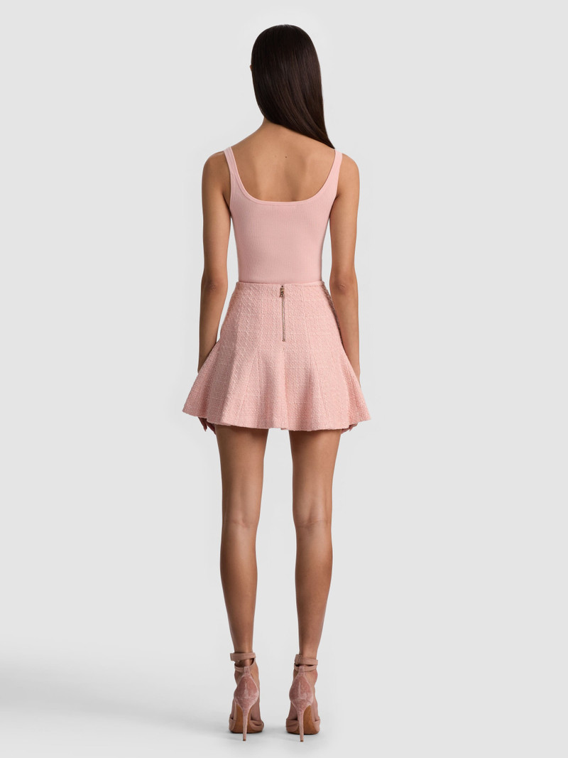 Alice + Olivia ZONA TWEED MINI SKIRT outlook