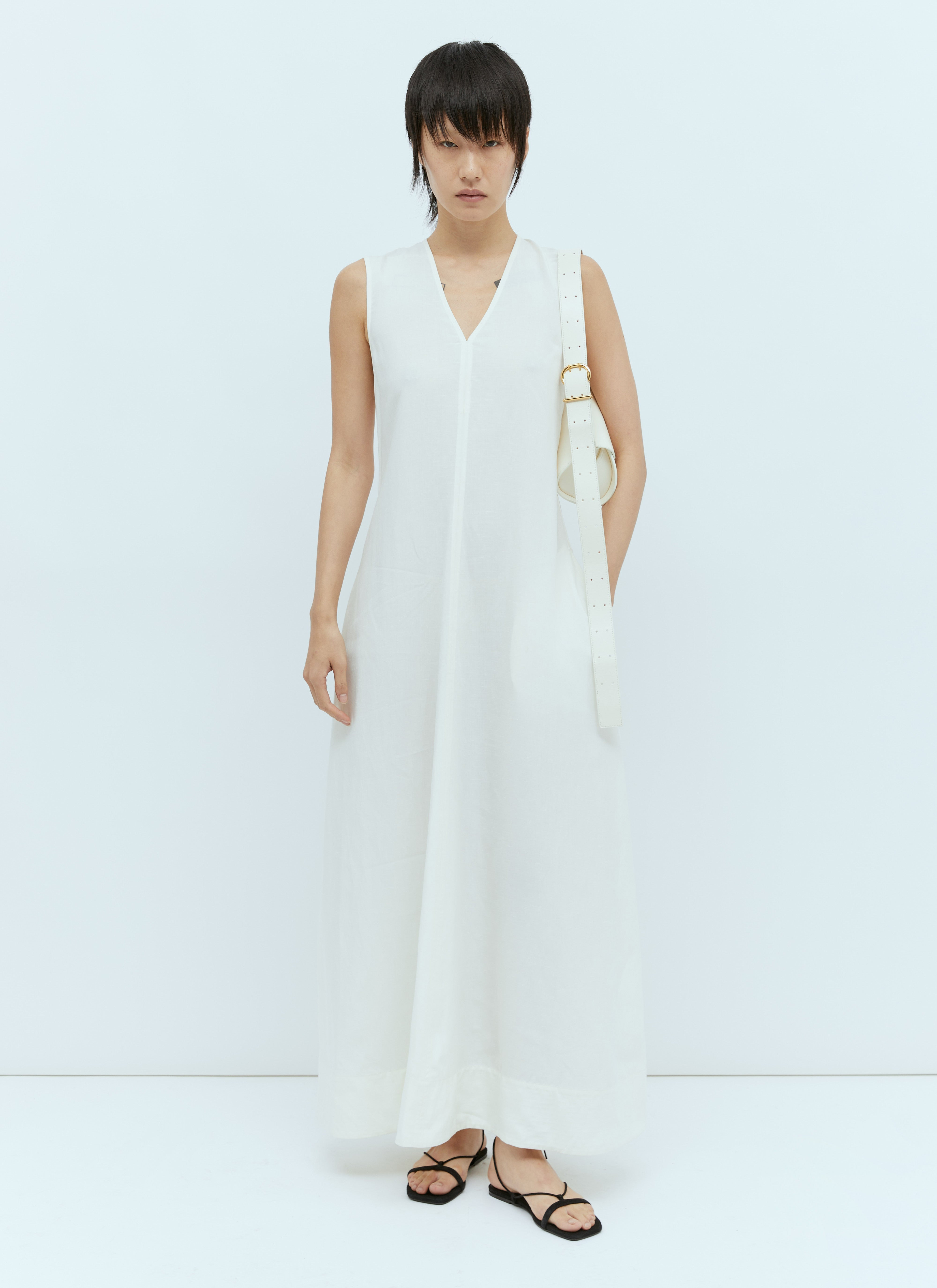 Toteme Women Fluid V Neck Maxi Dress - 1