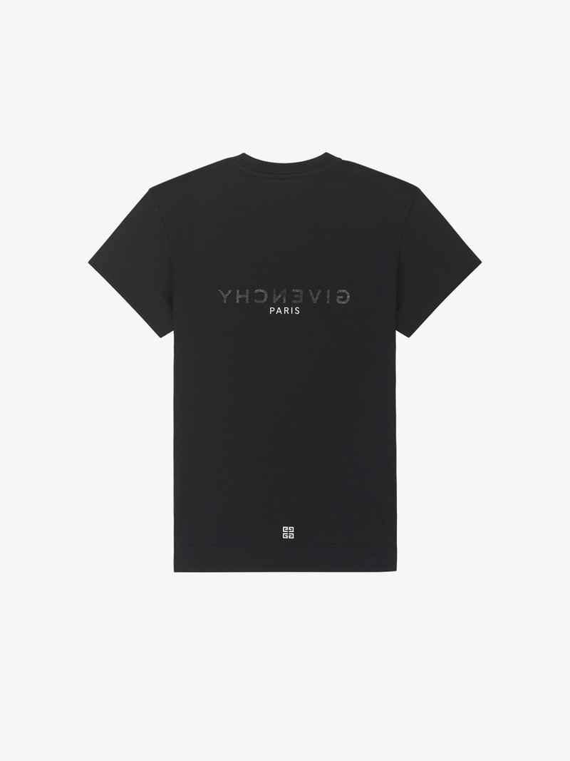 Givenchy GIVENCHY REVERSE SLIM FIT T-SHIRT IN COTTON outlook