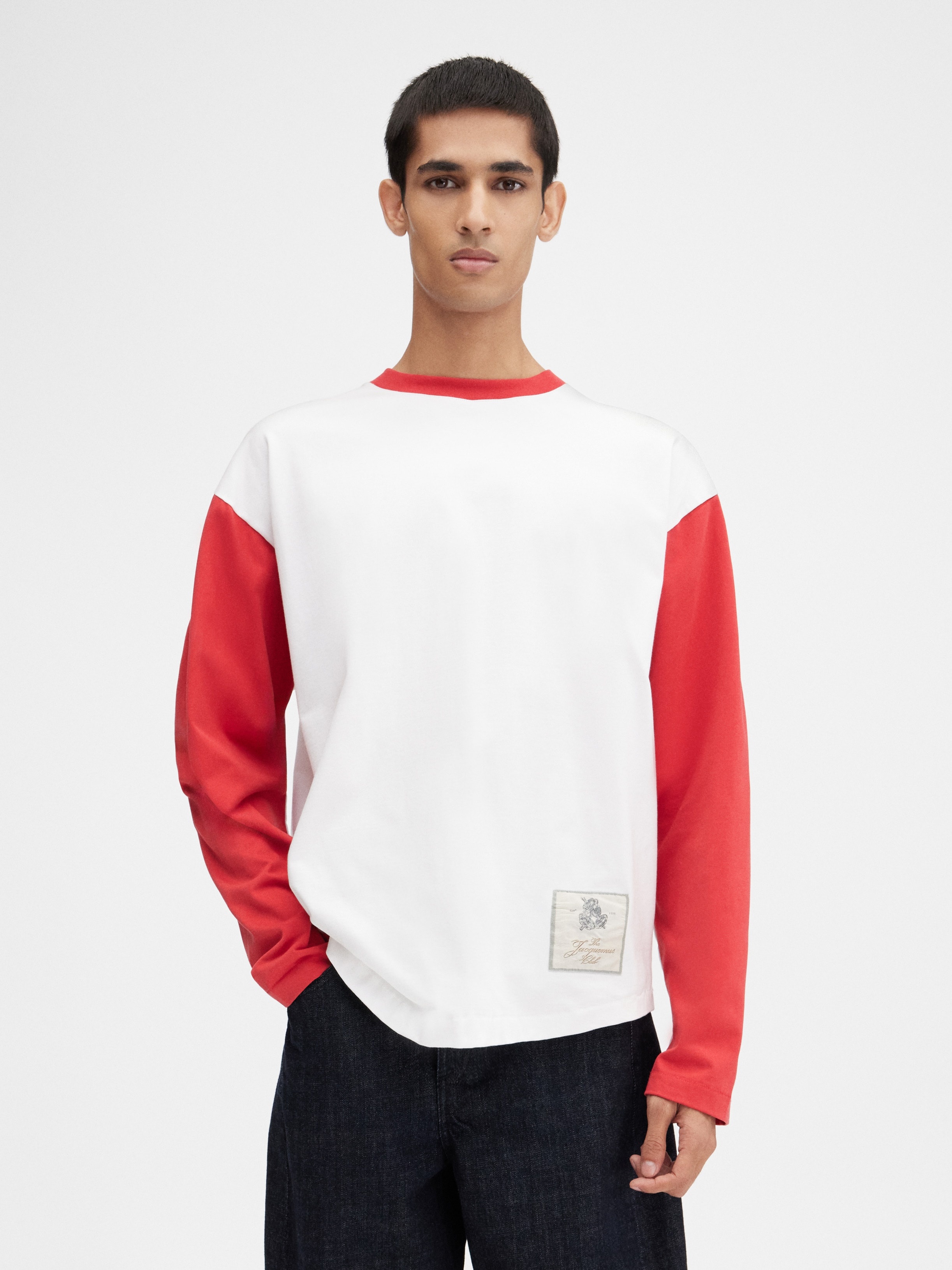 JACQUEMUS The Baseball long-sleeve' Tシャツ JACQUEMUS The Baseball long-sleeve t-shirt | REVERSIBLE