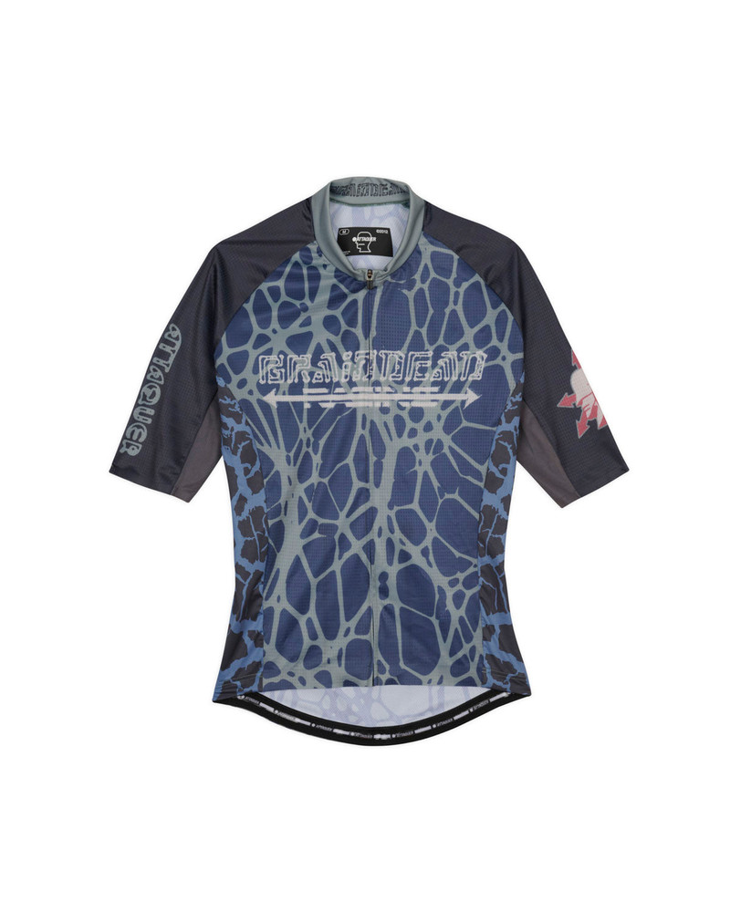 Brain Dead x Attaquer Women's Jersey - Blue Multi 1