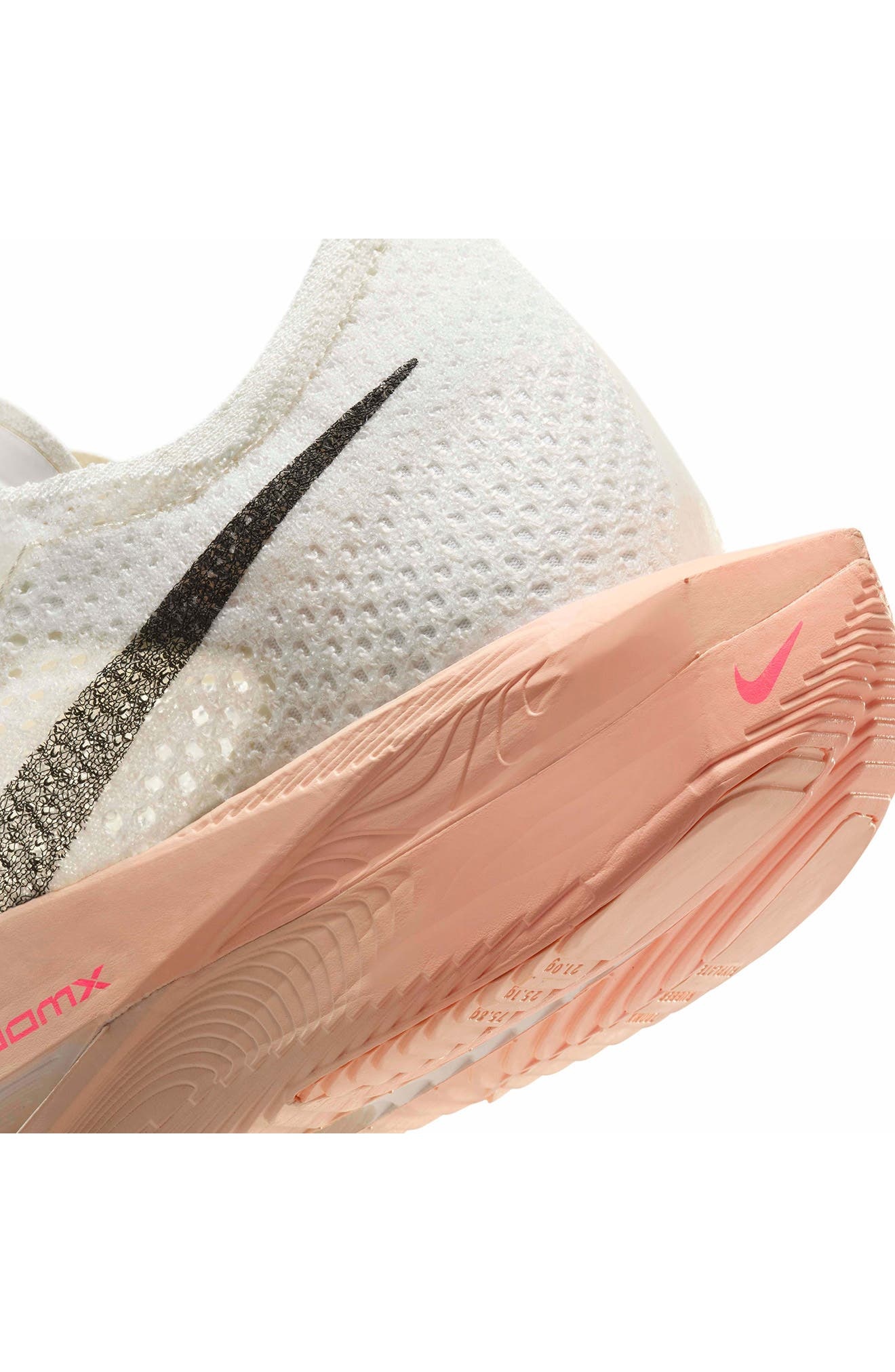 Nike Vaporfly 3 Racing Shoe in Sail/Black/Crimson/Guava at Nordstrom - 8