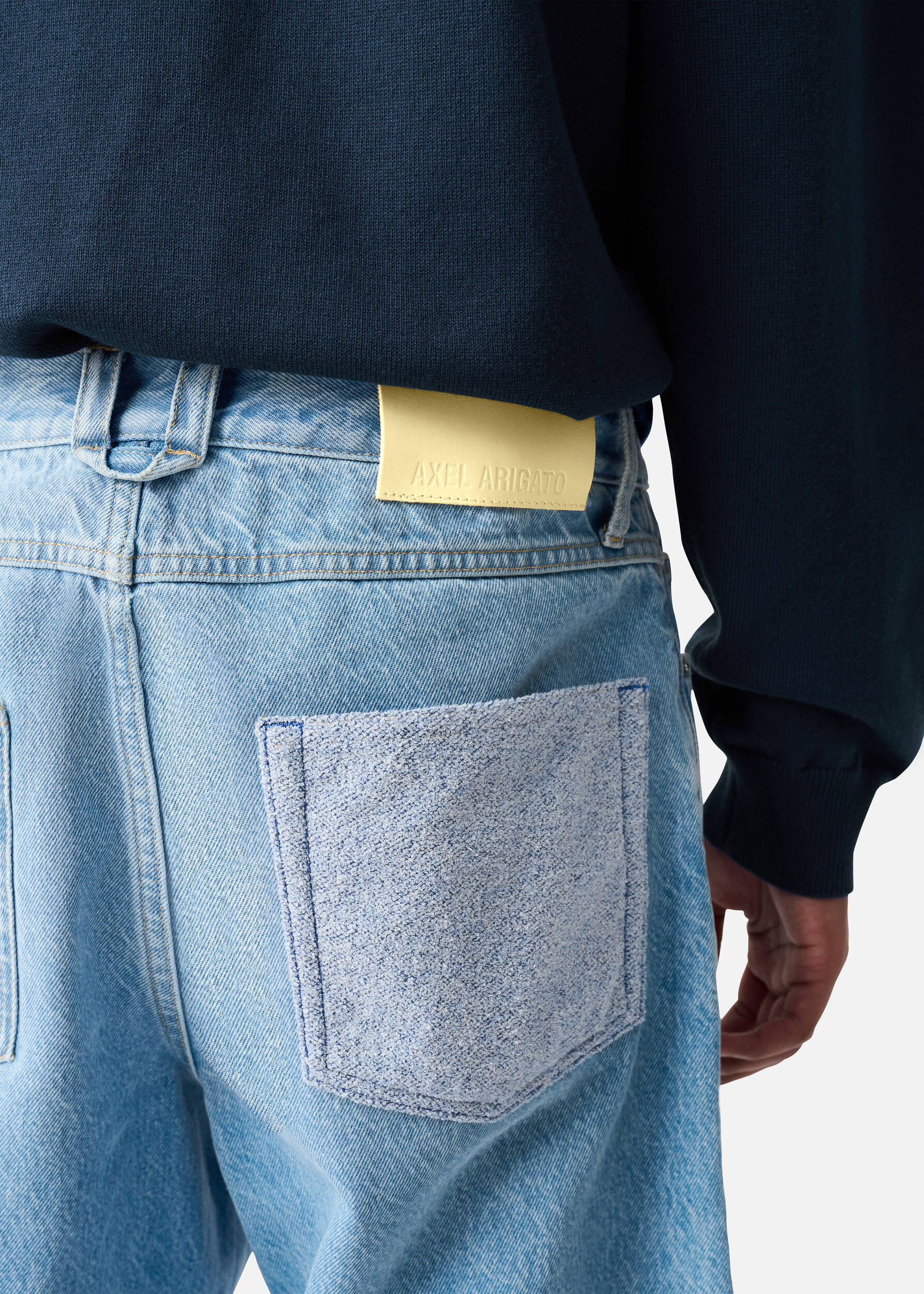 Zine Embroidered Patch Jeans - 6