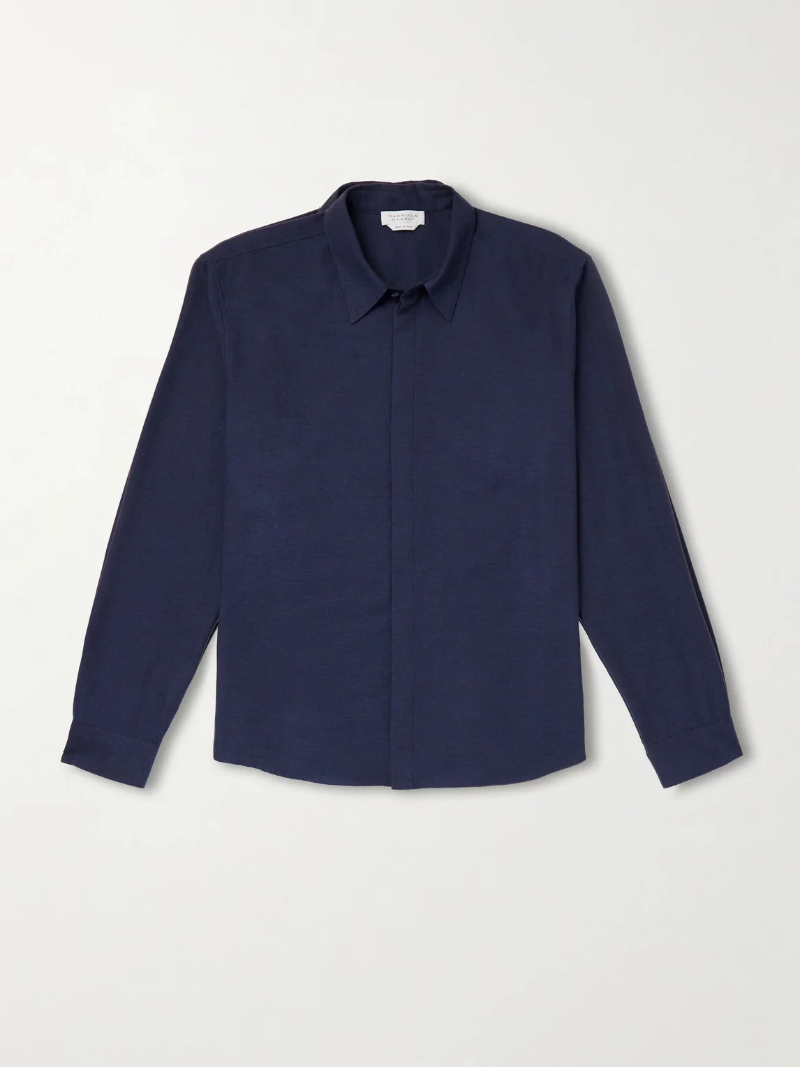 Abbe Cotton and Cashmere-Blend Shirt - 1